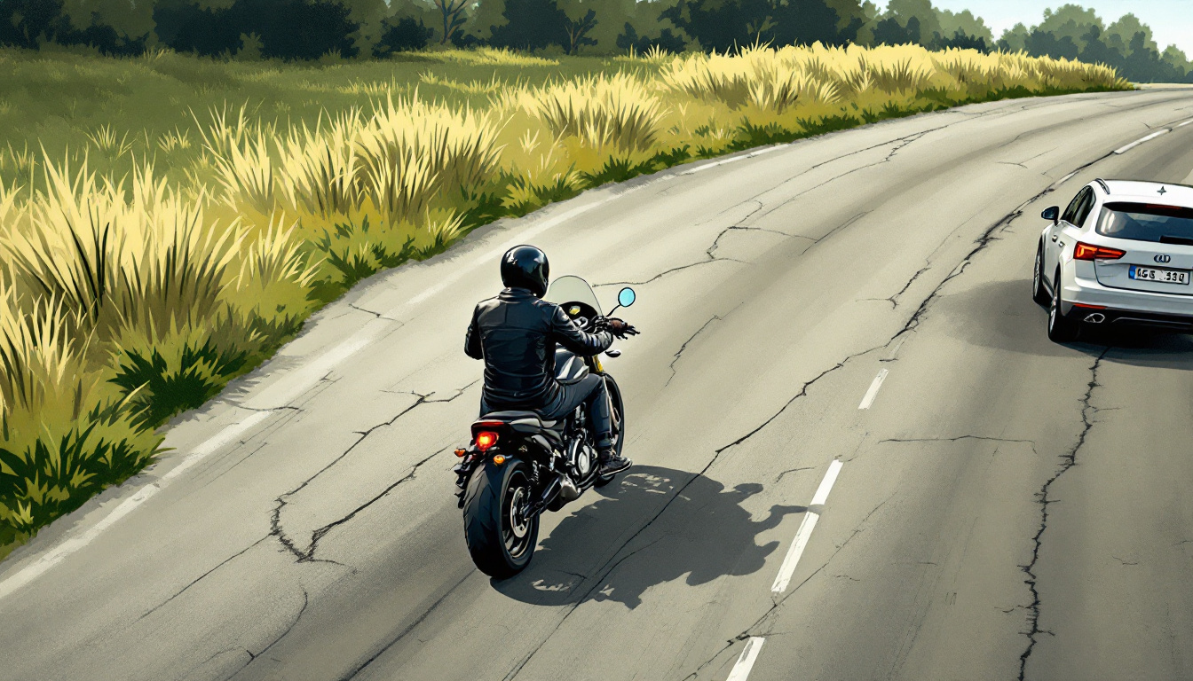 flashée à 164 km/h sur une route limitée à 80 en mayenne, une moto a été immobilisée puis envoyée à la fourrière.