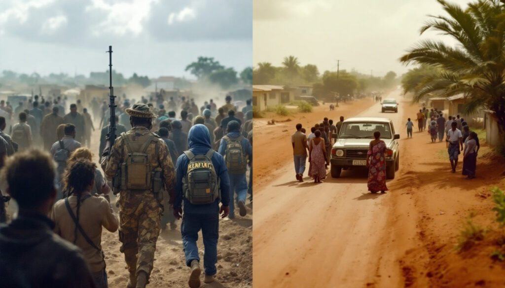 au nigeria, plus de 80 personnes ont été enlevées lors de deux attaques distinctes menées par des gangs armés, ravivant les inquiétudes sur l’insécurité.