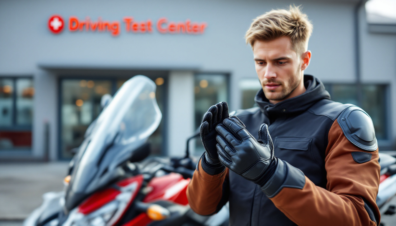recalé au permis moto à cause d’un trou de 3 cm dans son gant, un candidat dénonce un excès de zèle et s’interroge sur la sévérité du contrôle.