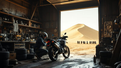 découvrez l’atelier moto de thorn bikes et partez à la rencontre des passionnés lors d’un rendez-vous sur la dune, dans cette saison 3 immersive.