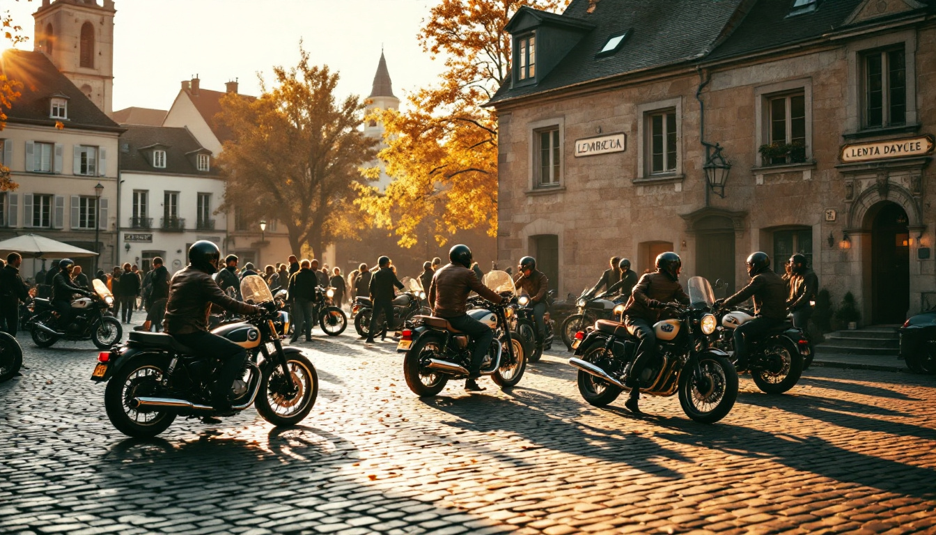 à lombez, les motos d’époque reprennent la vedette lors d’un rendez-vous qui célèbre leur histoire, leur mécanique et la passion des collectionneurs.