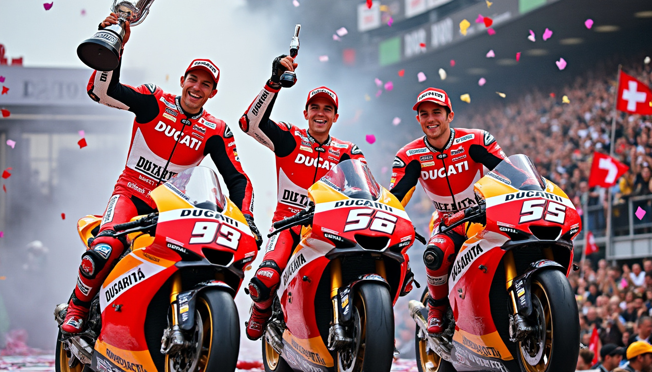 découvrez les chiffres clés qui expliquent l’ascension de ducati et son statut de puissance incontournable du motogp moderne.