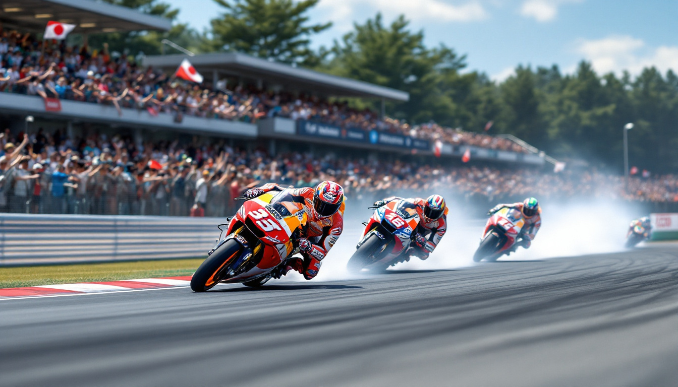 au grand prix du japon, marc márquez s’impose tandis que johann zarco connaît une nouvelle désillusion avec une quatrième chute.