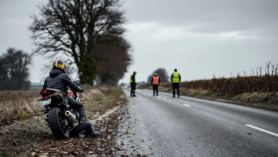 un motard a été grièvement blessé dans un accident survenu entre argentan et falaise, dans l’orne. découvrez les premières informations.
