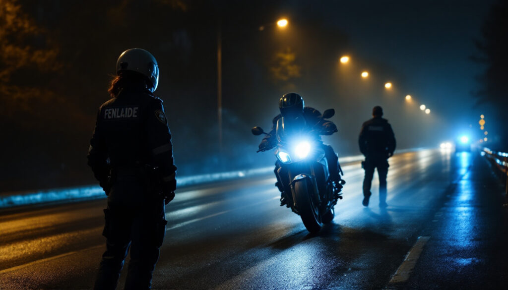 une gendarme a été percutée par une moto. le conducteur a été mis en examen pour tentative de meurtre.